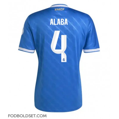 Real Madrid David Alaba #4 Tredjetrøje 2025-26 Kortærmet Real Madrid David Alaba #4 Tredjetrøje 2025-26 Kortærmet